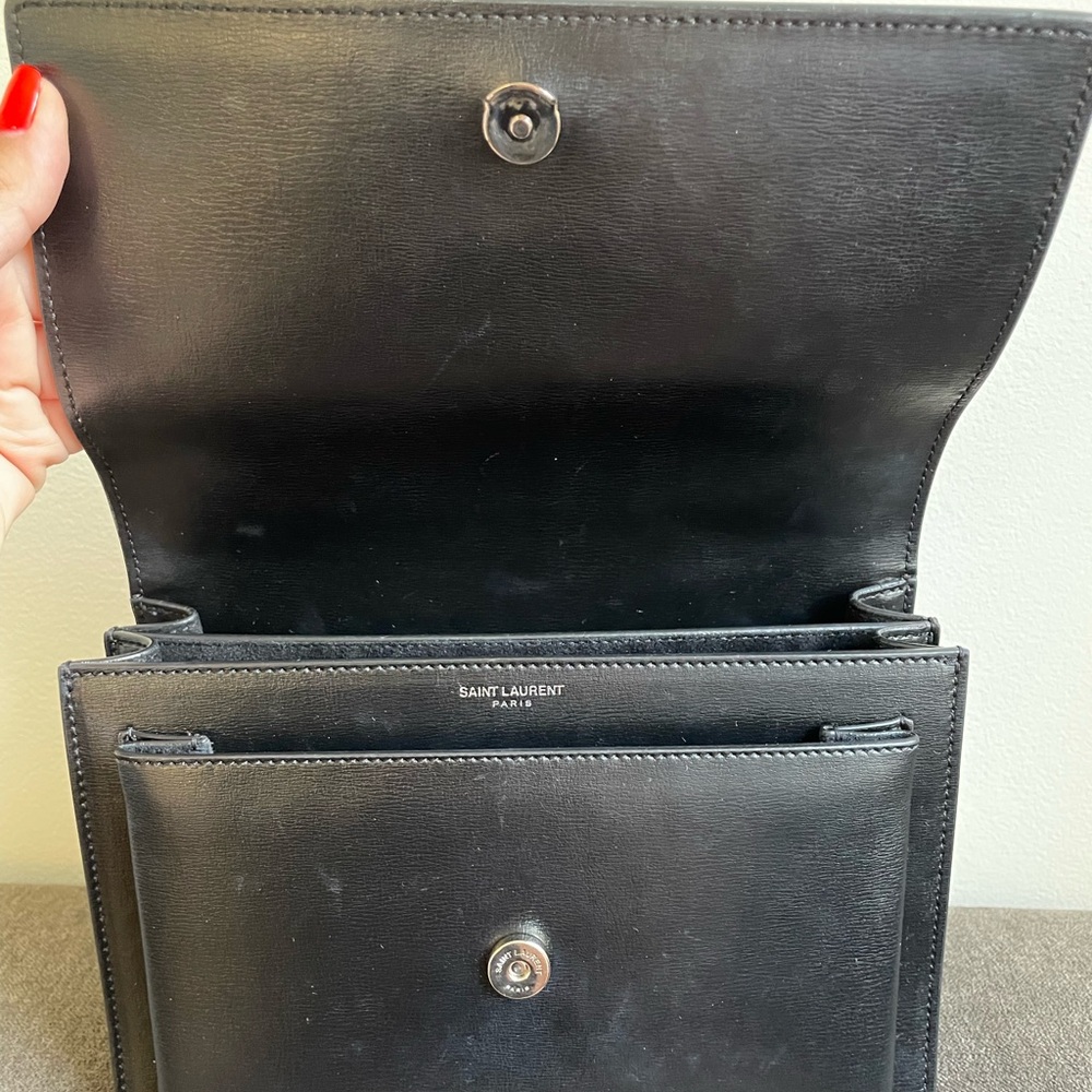 Ysl Medium Chained Sunset Bag - image 4